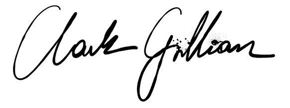 handgeschreven logo Clark Gillian